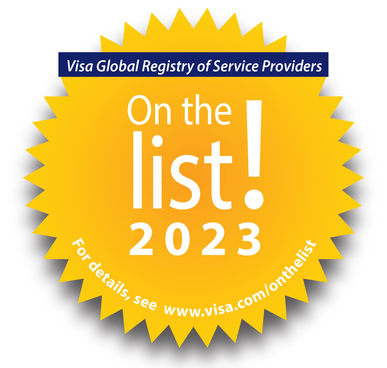 Visa Global Registry of Service Providers